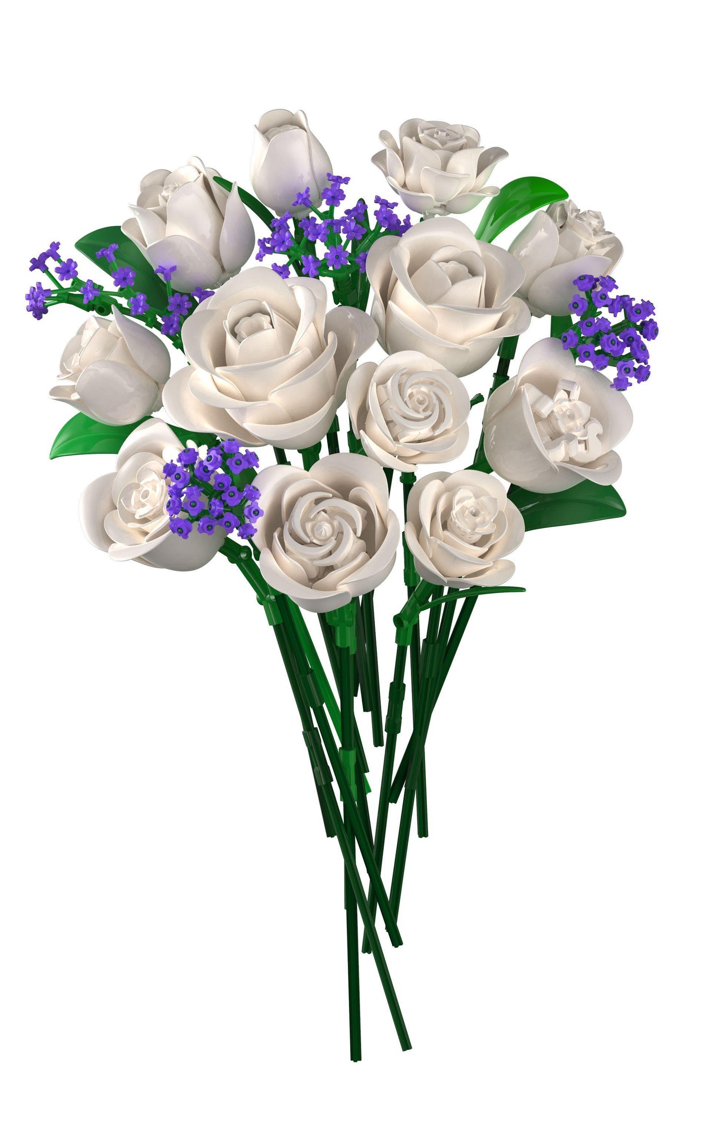 Frosty White Starry Night Bouquet