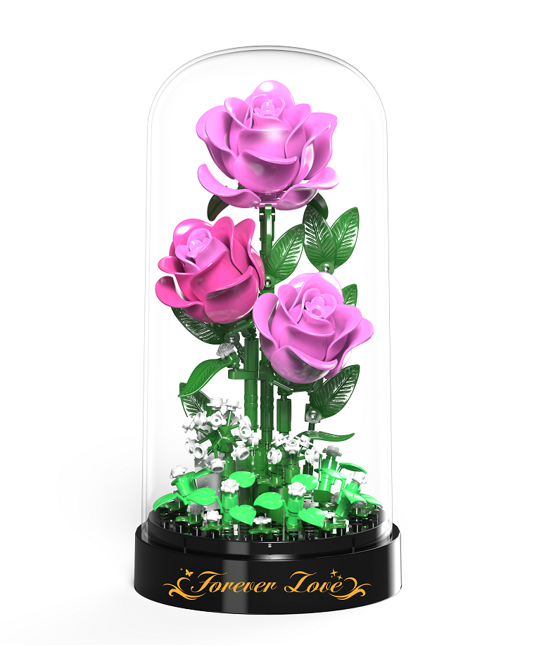 Pink Jar Flowers
