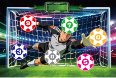 Light-Up Soccer Target with Electronic Score Counter