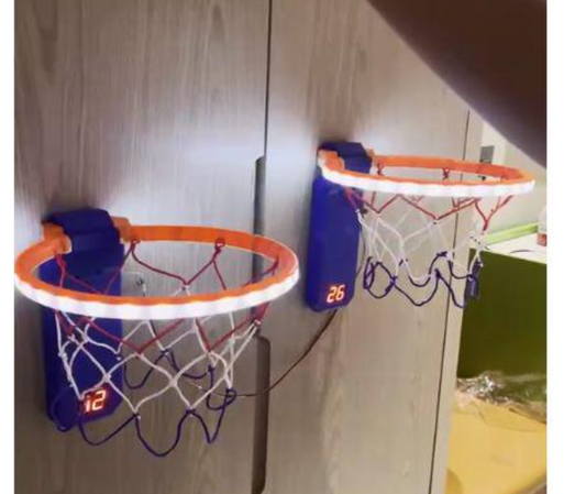 Double light basketball board