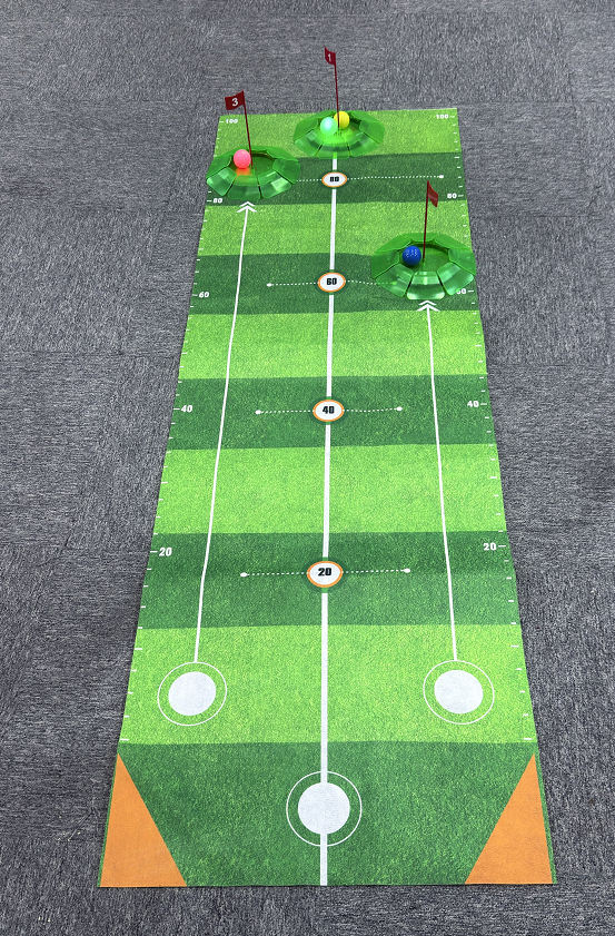 Putting Golf Training Set (2 Light-Up Balls)