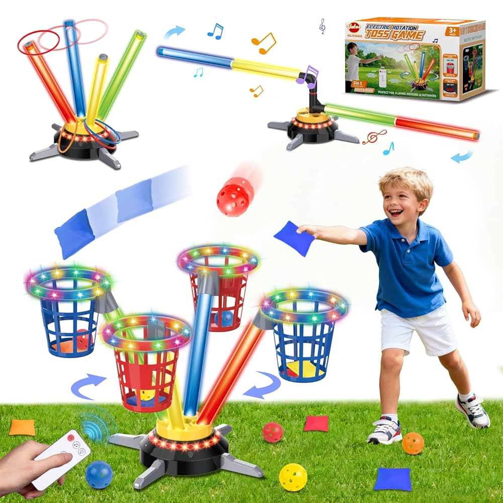 Spin-and-Throw Set (Rechargeable)