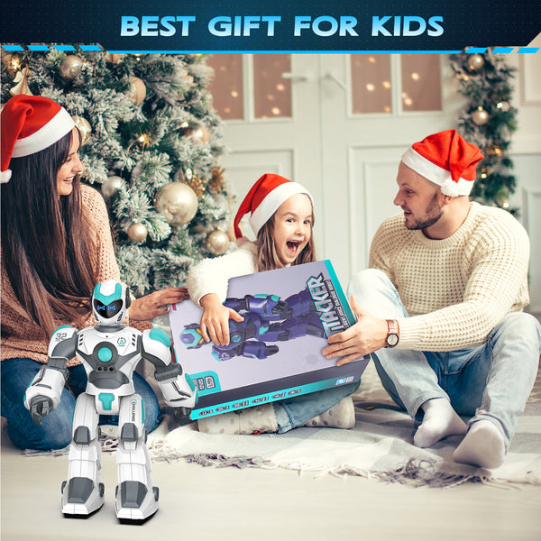 RC Robot with Music Dance, Programmable Remote Control, Gesture Sensing & Voice Control Smart Robot